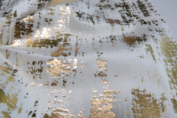 Exploring the Elegance of Dutch Velvet Foil Fabric